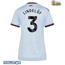 Aston Villa Victor Lindelof #3 Tredjedrakt Dame 2026-27 Kortermet